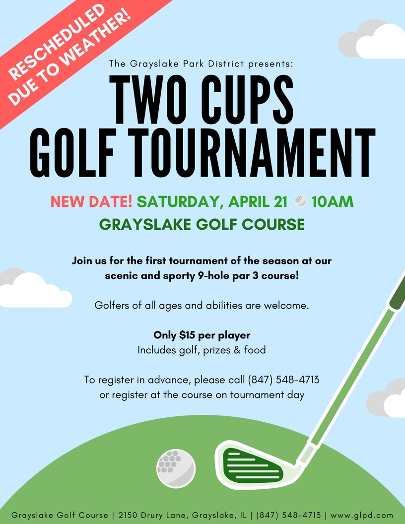 Golf Course Tournament Poster